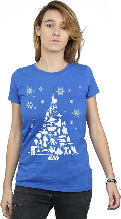 Immagine prodotto Star Wars Christmas Tree Maglietta Donna (S)