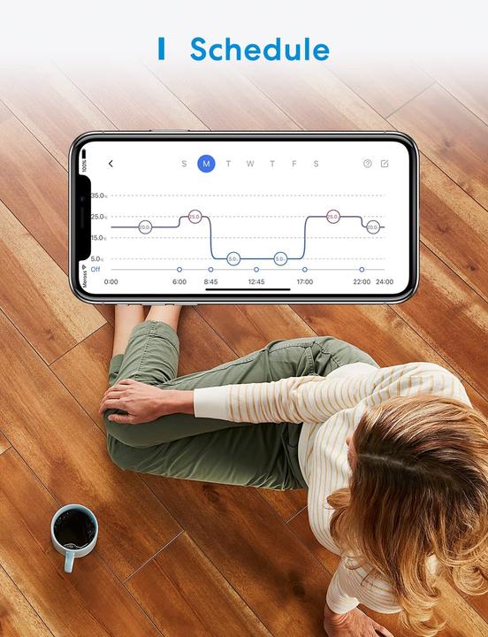 Actual product image Meross Smart thermostat