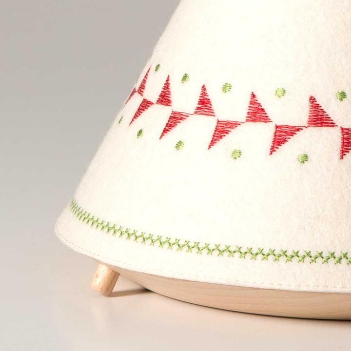 Produktbild Buokids Tischlampe & Nachtlicht Tipi rot (GX53)