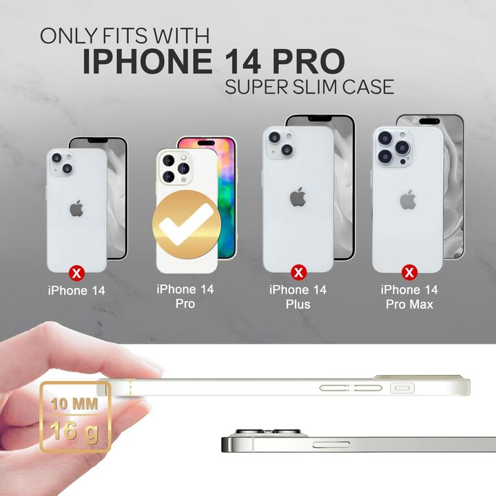 Produktbild Nalia Extra Dünne Handyhülle (Apple iPhone 14 Pro)