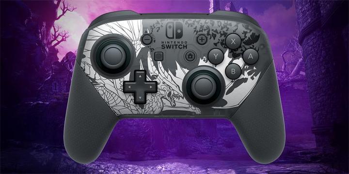 Image du produit Nintendo Switch Pro Controller - Monster Hunter Rise Sunbreak Edition (Switch)