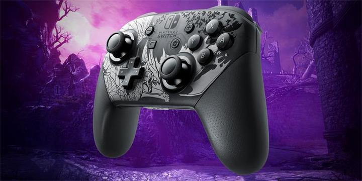 Image du produit Nintendo Switch Pro Controller - Monster Hunter Rise Sunbreak Edition (Switch)
