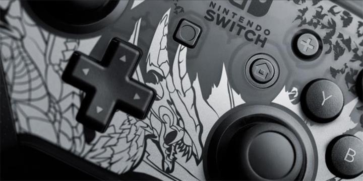 Image du produit Nintendo Switch Pro Controller - Monster Hunter Rise Sunbreak Edition (Switch)