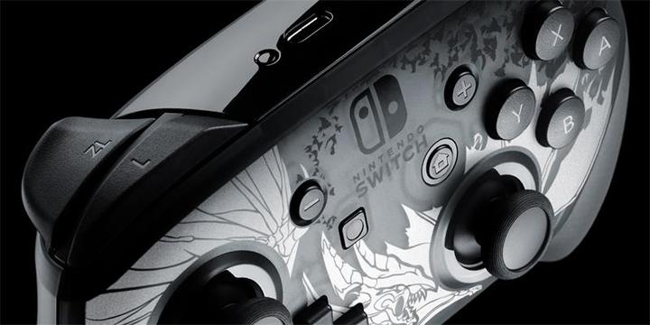 Image du produit Nintendo Switch Pro Controller - Monster Hunter Rise Sunbreak Edition (Switch)