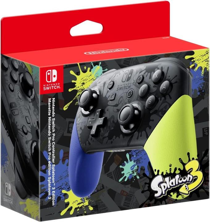 Actual product image Nintendo Switch Pro Controller - Splatoon 3 Edition (Switch)