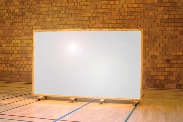 Produktbild Heinen Fahrbare Spiegelwand 400x180 cm (400 x 197 cm)