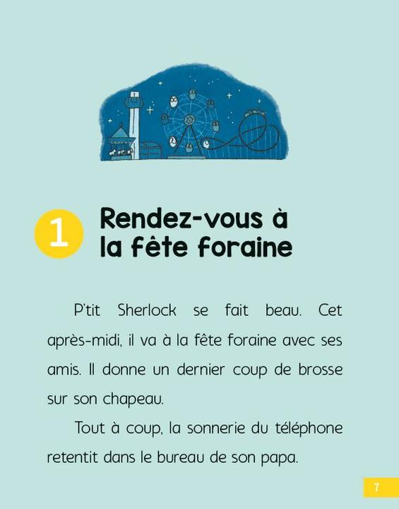 Valeurs nutritives et ingrédients Larousse jeunesse P'tit Sherlock. Un fantôme à la fête foraine? (Français, Prévot Pascal, Grootfontein Art, 2021)