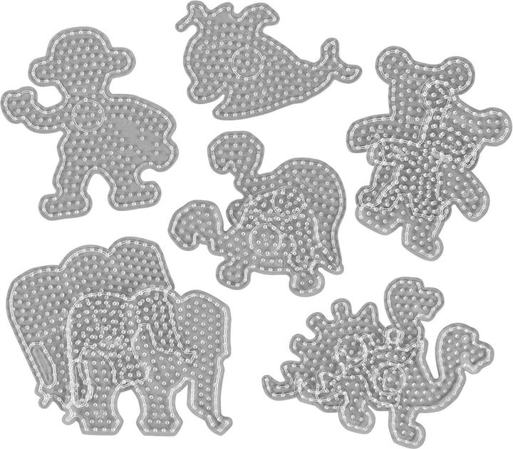 Actual product image Hama Beads Maxi - 10 Pegboards - Zoo (389465)