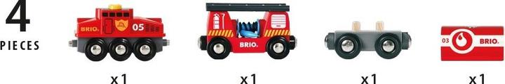 Produktbild Brio Feuerwehr Löschzug
