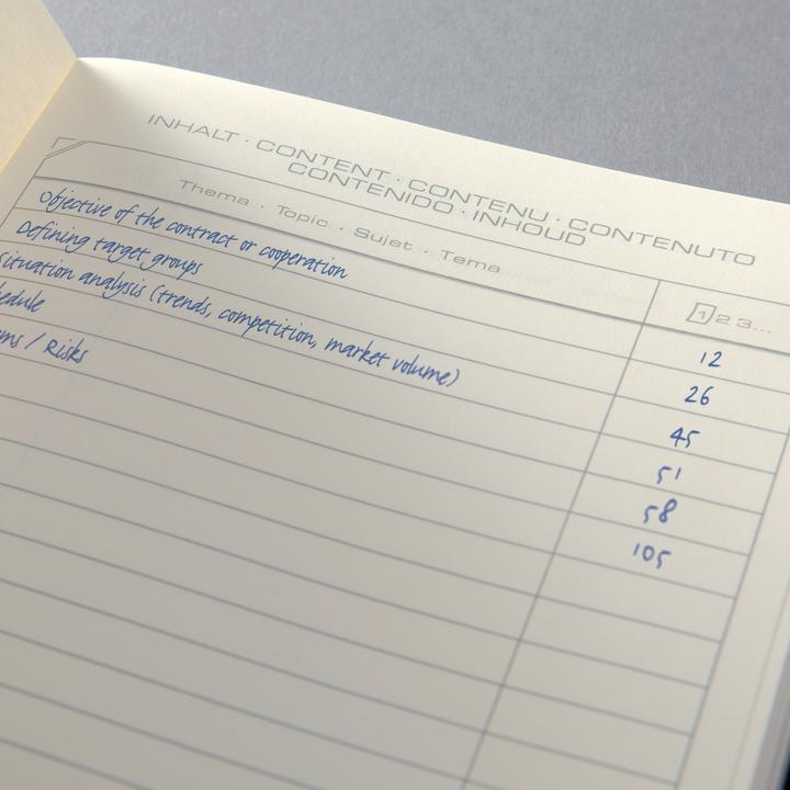 Actual product image Sigel Notebook Conceptum (135 x 210 mm, Lined, Soft cover)