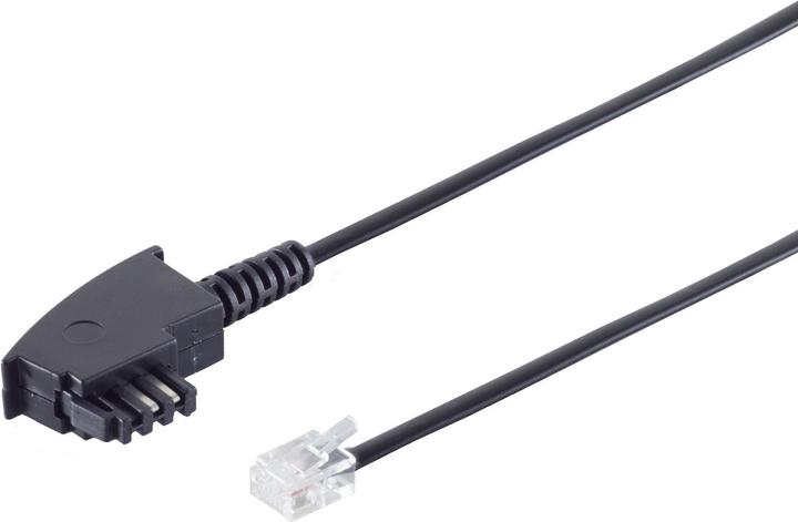 Produktbild Shiverpeaks S/CONN maximale Konnektivität Telefonanschlusskabel-TAE F-Stecker auf Westernstecker 6/2 DEC, TAE/NT