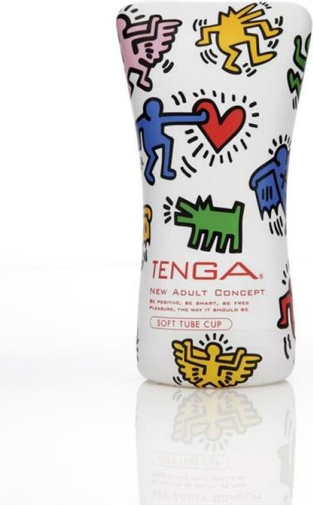 Produktbild Tenga Keith Haring Soft Case Cup 2, Masturbator aus TPE