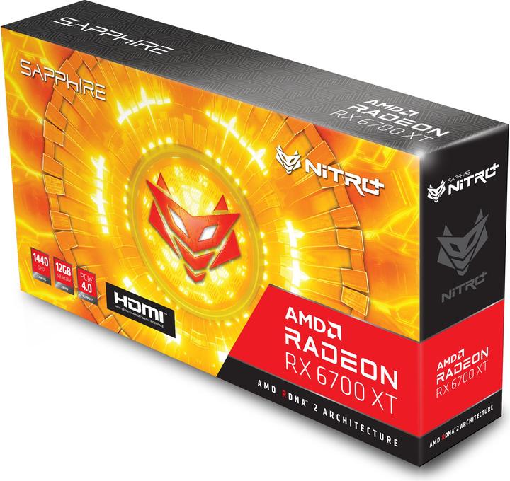 Produktbild Sapphire Radeon RX 6700 XT Nitro+ (12 GB)