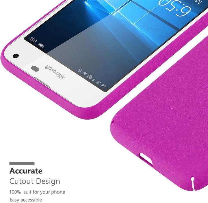 Image du produit Cadorabo Couverture rigide Frosty Cover (Microsoft Lumia 650)