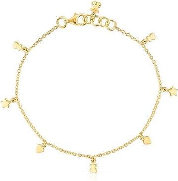 Image du produit Tous Beau bracelet plaqué or avec charms Cool Joy 1003190800