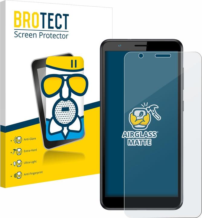 Produktbild BROTECT AirGlass Panzerglasfolie Matt (1 Stück, ZTE Blade A31)