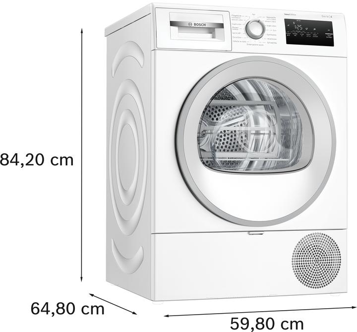 Immagine prodotto Bosch Hausgeräte Bosch Waschtrockner WTH85VWJN Serie 4 A++ (8 kg, A destra)