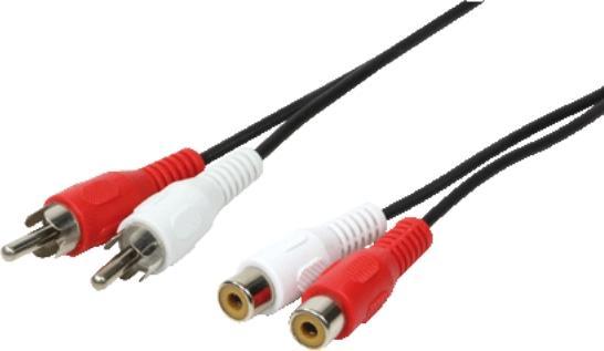 Actual product image LogiLink CA extension cable (5 m, Cinch)