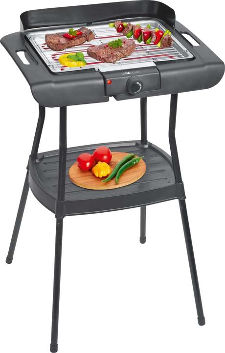 Produktbild Clatronic BQS 3508 Elektrischer Gartengrill 2000 W 24,5 cm x 35,5 cm (2 kW)