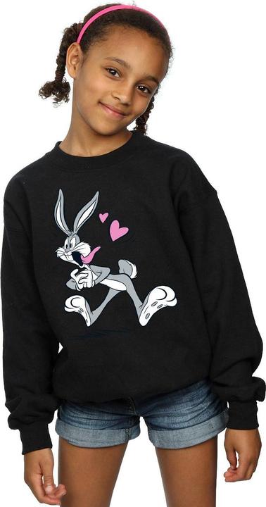 Actual product image Looney Tunes Girls Bugs Bunny In Love Sweatshirt (152, 158)