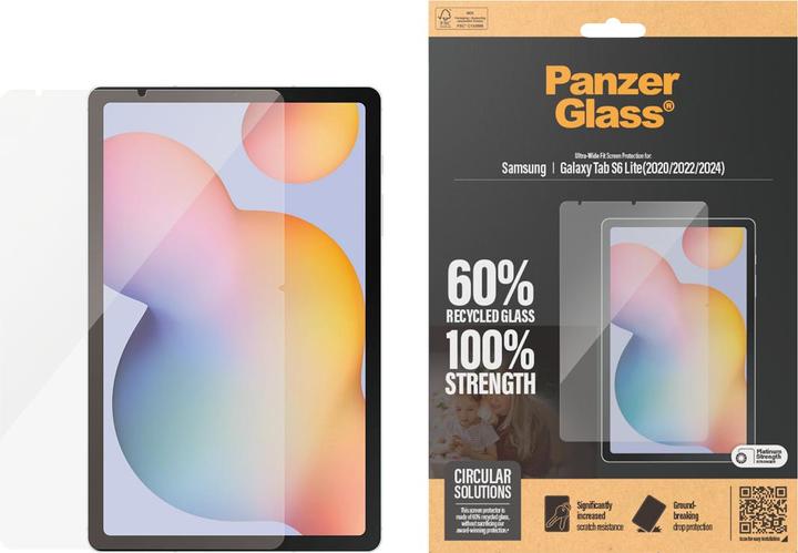 Image du produit PanzerGlass Ajustement ultra-large (1 pièce(s), Galaxy Tab S6 Lite (2022))