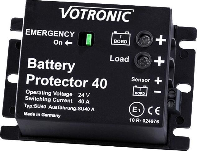 Actual product image Votronic 6075 Battery Protector 40A 24V battery monitor