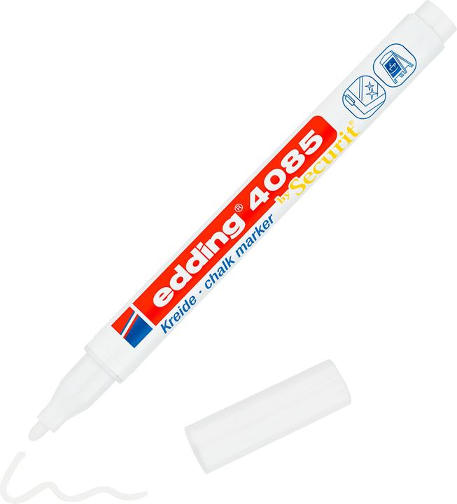 Actual product image Edding 4085 (White, 2 mm, 1 x)