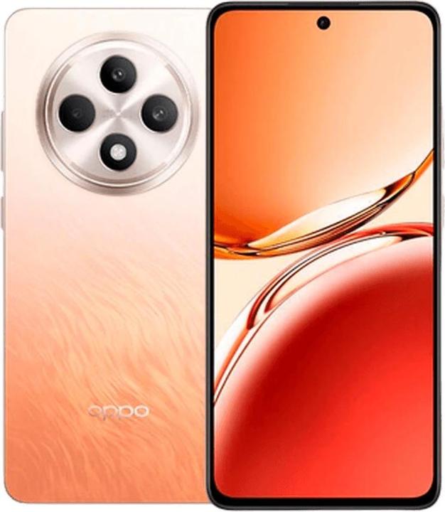 Actual product image OPPO Reno12 FS 5G (512 GB, Amber Orange, 6.67", Dual SIM, 50 Mpx, 5G)