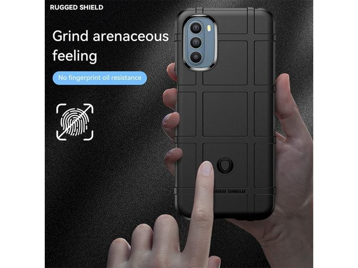 Actual product image Screenguard Motorola Moto G31 Rugged Shield Cover (Motorola Moto G31)