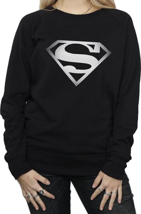Actual product image Womens/Ladies Superman Spot Logo Sweatshirt (S)