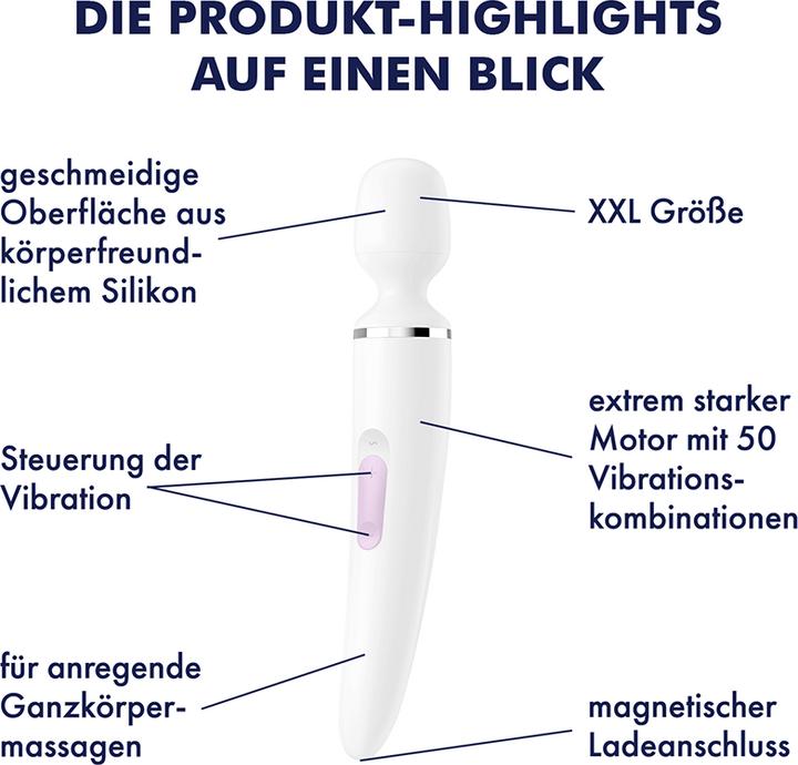 Actual product image Satisfyer Wand-er Woman