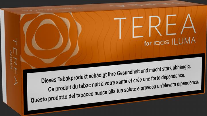 Actual product image IQOS Terea Amber