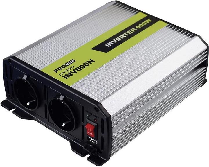 Actual product image ProUser INV600N Inverter 600 W