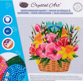 Image du produit Craft Buddy Printemps, 30x30cm Crystal Art Panier suspendu