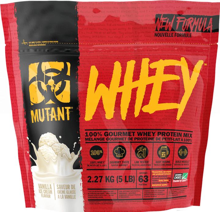 Image du produit Mutant Protéine de lactosérum (Vanille, 1 pcs, 2268 g)