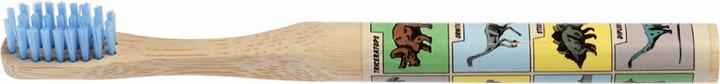 Actual product image Rex London Bamboo Toothbrush for Children, Prehistoric Land (Medium)