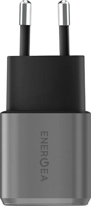 Actual product image Energea Wall Charger Ampcharge GaN20 1C1A PD/QC3.0 20W EU gunmetal (20 W)