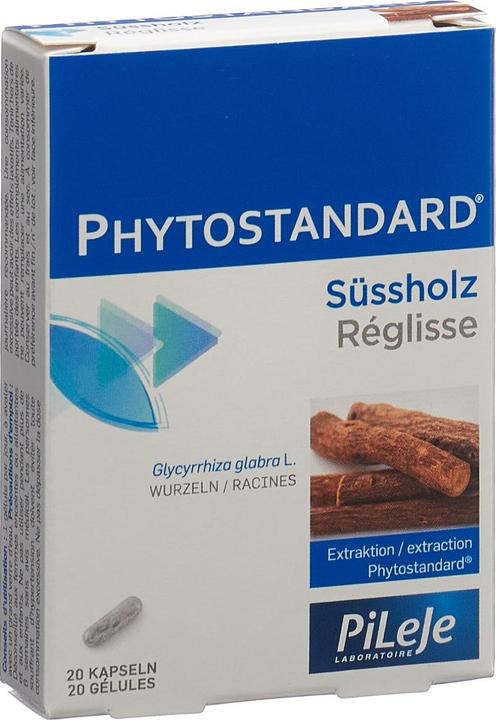 Image du produit Phytostandarts réglisse caps (20 pièce(s), Capsules, 22 g)