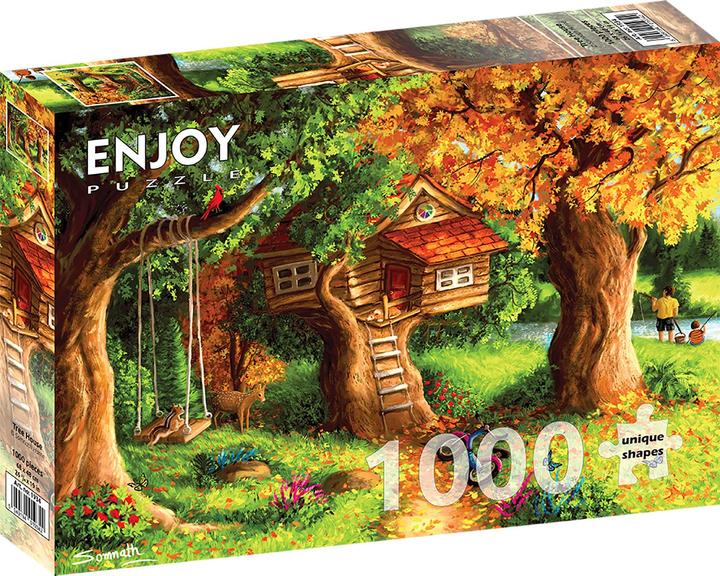 Actual product image Enjoy Puzzle ENJOY-1934 - Tree House, Puzzle, 1000 pieces (1000 pieces)
