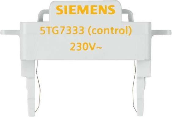 Produktbild Siemens 5TG7333 DELTA Schalter u.Taster LED-Leuchteinsatz 230V/50Hz orange