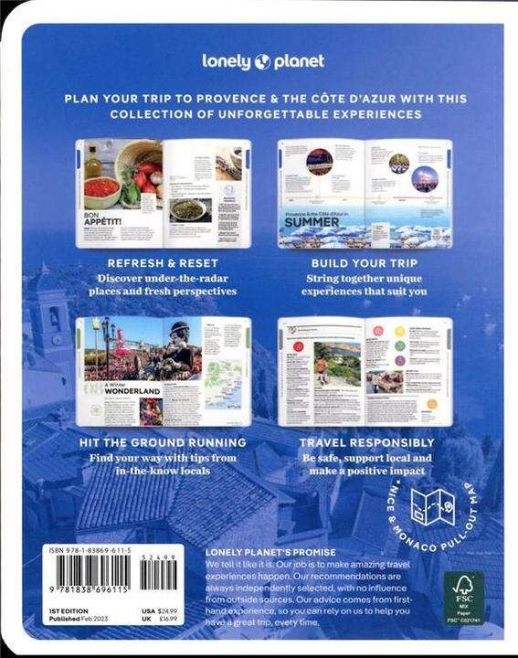 Actual product image Provence & the Cote d'Azur 1st Edition (English, Collectif, 2023)