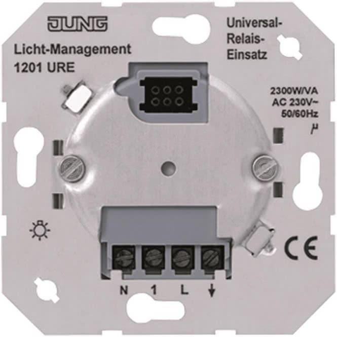 Actual product image JUNG Relay insert 1201URE N conductor required up to 2300W