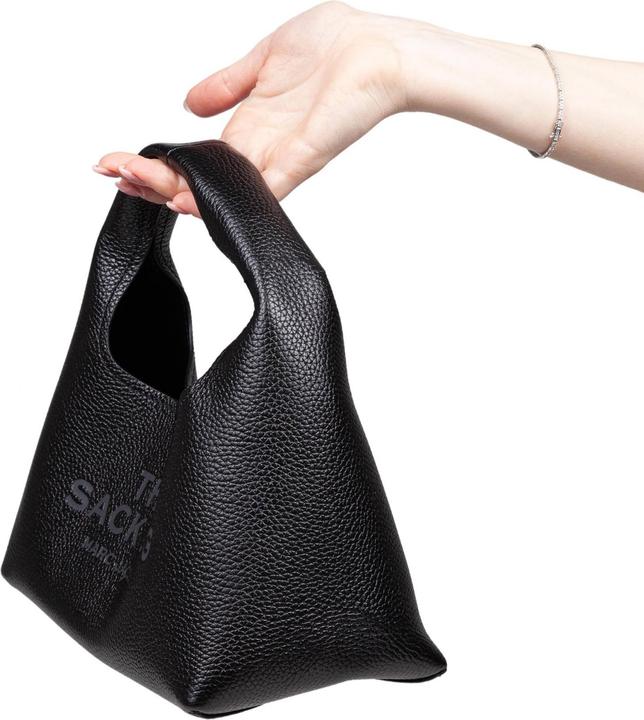 Produktbild Marc Jacobs the mini sack bag in black leather