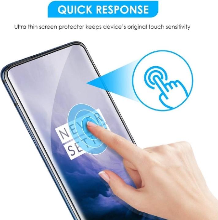 Image du produit Screenguard OnePlus 7 Pro Protecteur plein écran en verre blindé 2.5D 9H (1 pièce(s), OnePlus 7 Pro)