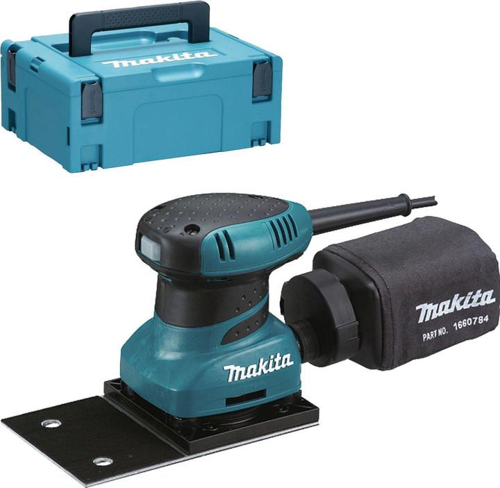 Immagine prodotto Makita Levigatrice orbitale con custodia (Levigatrice orbitale, 200 W)