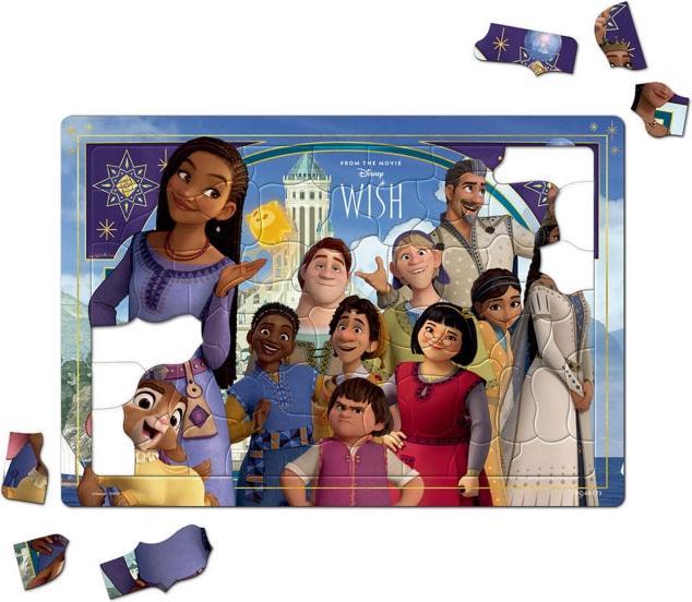 Produktbild Disney Wish Kinderpuzzle 60 Teile "Everyone's Wish"
