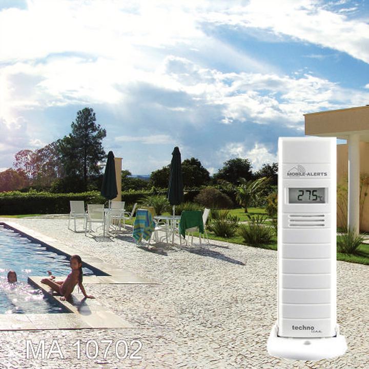 Image du produit Technoline Mobile Alerts MA 10700 Set Capteur de piscine, température extérieure, humidité de l'air