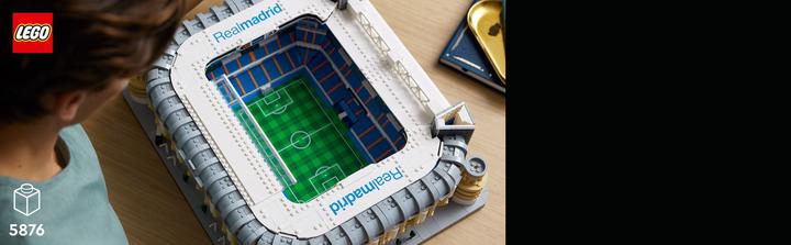 Immagine prodotto LEGO Real Madrid - Stadio Santiago Bernabéu (10299, LEGO Icons, Set LEGO rari)