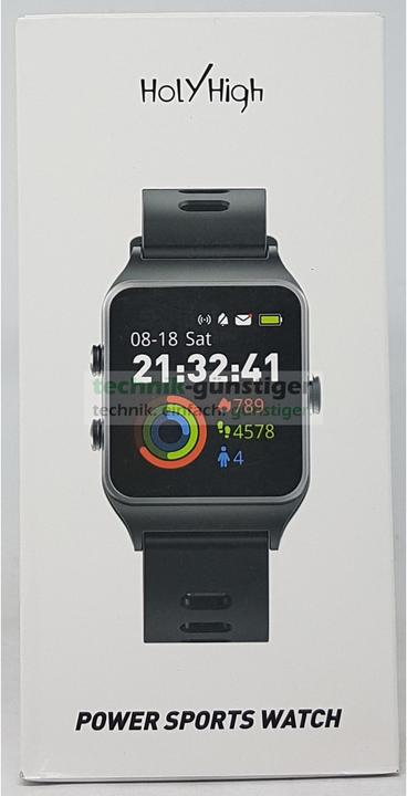 Image du produit Holy High P1C Power Sports Watch, Fitness Tracker, Montre de sport avec GPS, cardiofréquencemètre