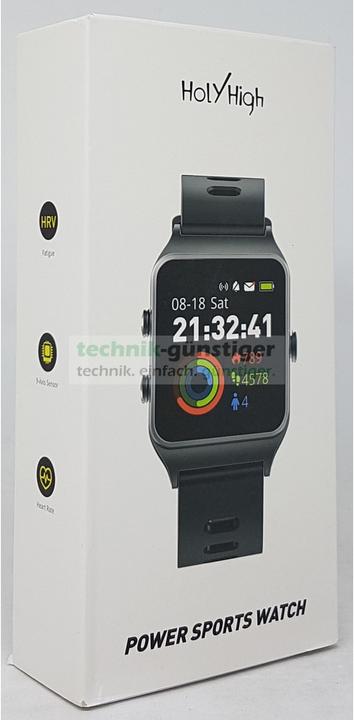 Image du produit Holy High P1C Power Sports Watch, Fitness Tracker, Montre de sport avec GPS, cardiofréquencemètre